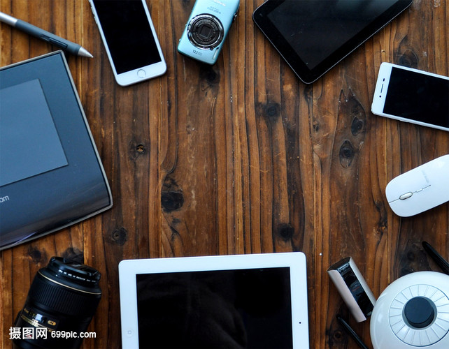 平鋪攝影 電子產品的藝術與技巧